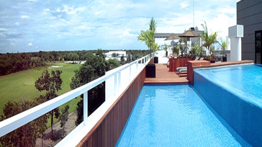nick price residences terrace swimming pool playa del carmen real estate
