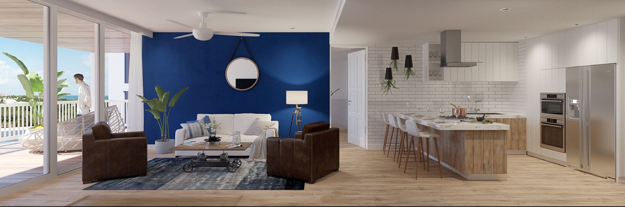 d condos en venta en puerto aventuras blue house sala