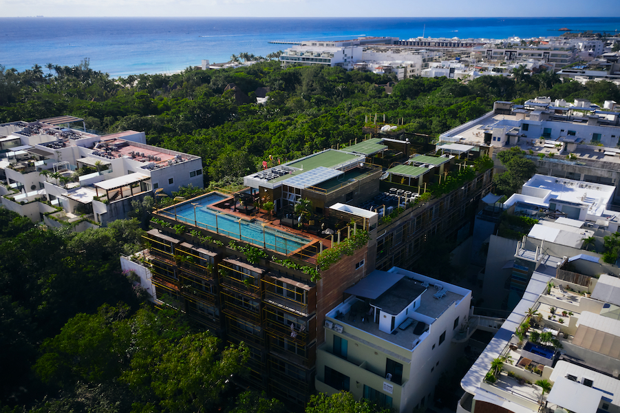 h condos for sale in playa del carmen calle 38 rooftop ocean view