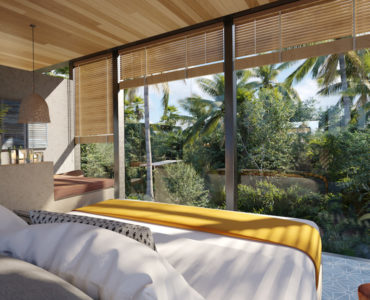 a lofts for sale in tulum chay bedroom view