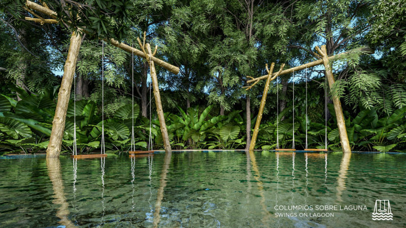 g real estate in tulum solemn lagoon swings