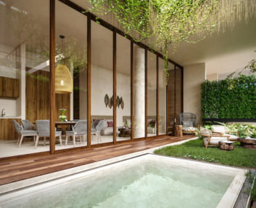 c amelia luxury residences in tulum private pool