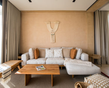 r palm villas luxury houses in playa del carmen 2nd floor family room