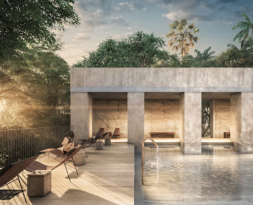f koh apartments for sale in tulum pool