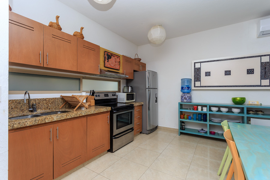 i penthouse en venta en tulum real zama cocina