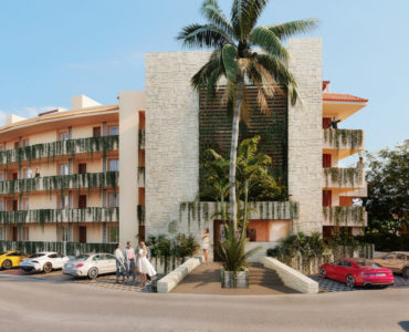 j condos en puerto aventuras club aqua fachada