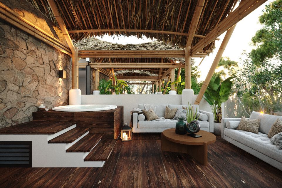 i houses for sale in tulum nuc rooftop