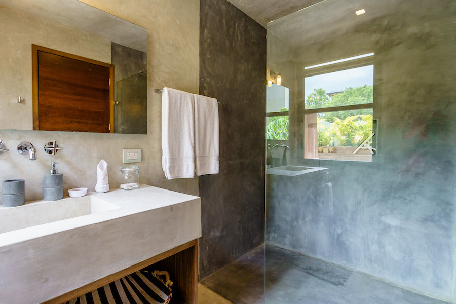 q condo en aldea zama tulum oceano baño principal