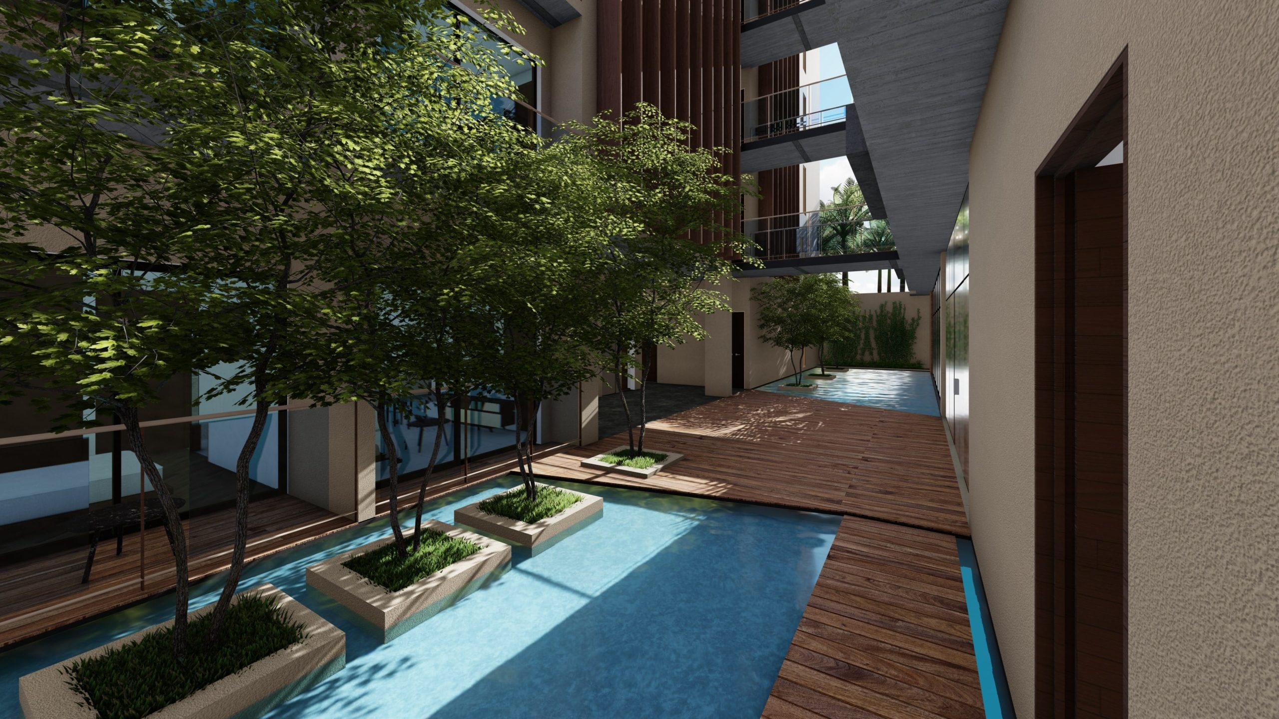 suuk playa del carmen real estate water mirror (2)