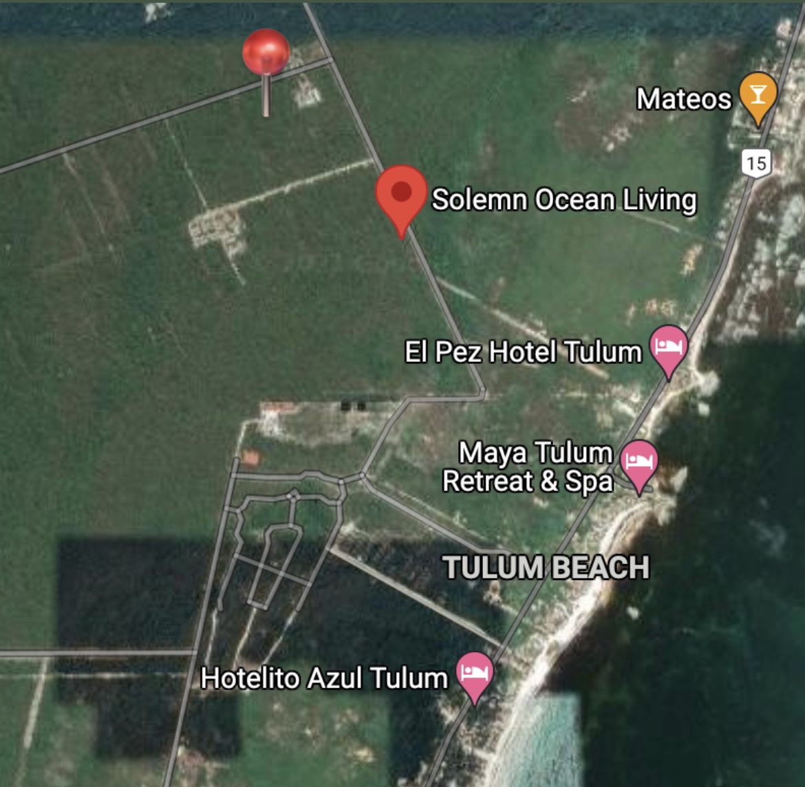region 8 lot for sale in tulum mexico location