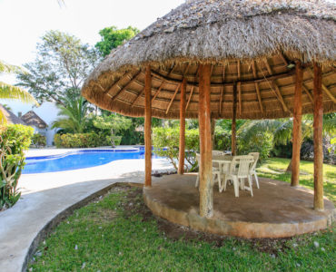 o condo for sale in playacar pakal common area palapa