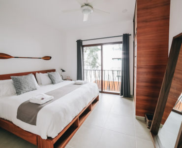 p condo hotel en tulum mexico lunata penthouse recámara huéspedes