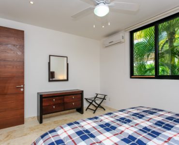 o departamento en venta en tulum encanto garden recámara principal ventana