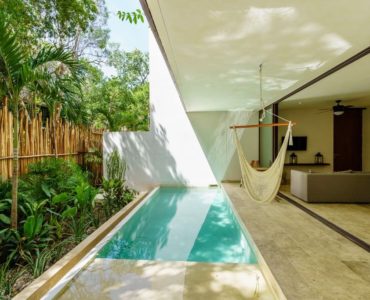 h tulum bienes raices bajo cielo terraza privada con azotea