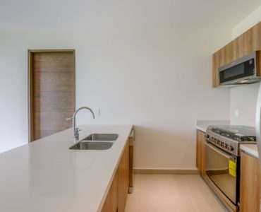 akumal condos zamira penthouse cocina abierta