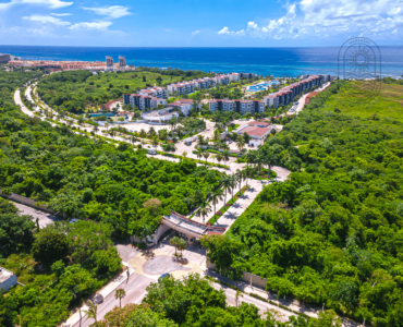 x apartamentos en venta en playa del carmen mareazul vista aerea general