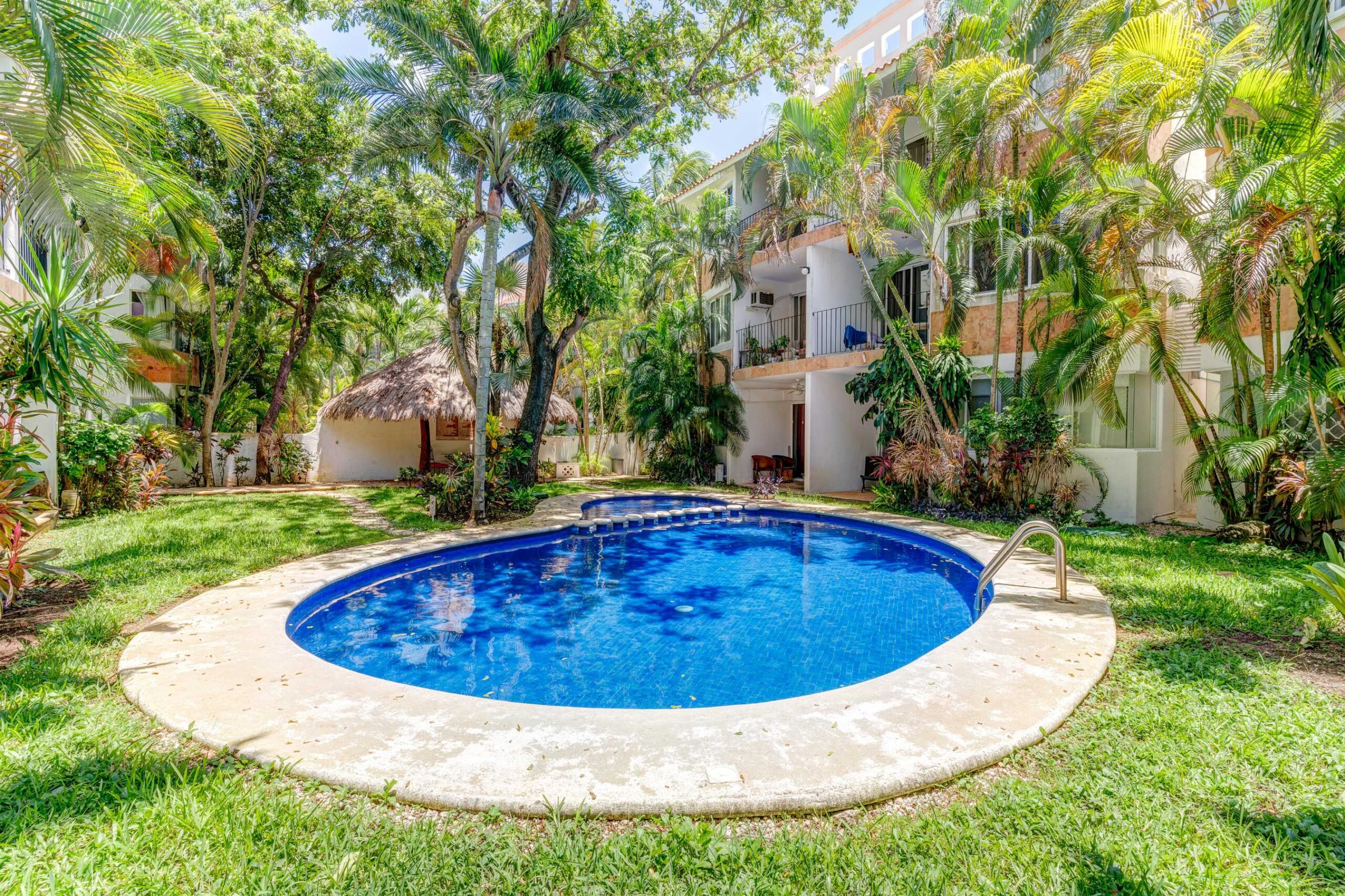 p apartamento en venta en playacar playa del carmen la concha área común