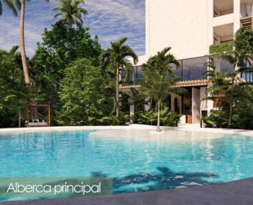 departamentos de playa en venta en playa del carmen hoxul alberca principal