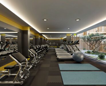 departamentos en venta en playa del carmen macondo corazon gimnasio con aparatos y pesas