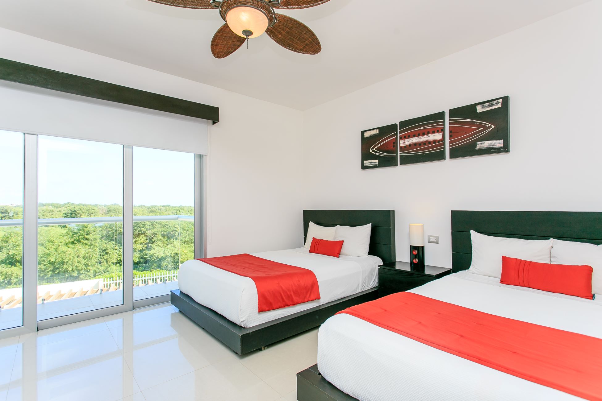 exclusivo departamento de 2 habitaciones en venta en mareazul playa del carmen recámara de huéspedes