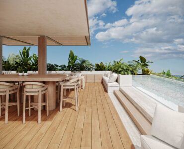 condos en venta en playa del carmen costera mamitas alberca infinity con vista al mar