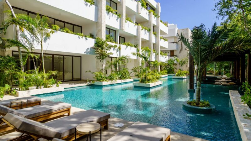 penthouse departamento de 1 habitacion en omara boca zama aldea zama tulum alberca piscina