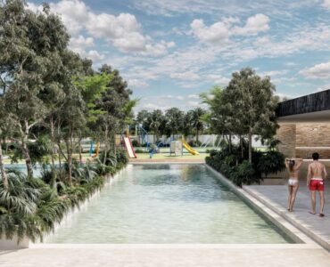 terrenos en venta en playa del carmen con amenidades increíbles montenia piscina alberca pileta