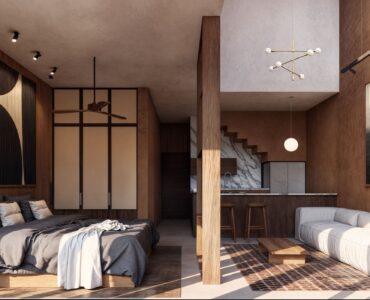 departamentos en venta en tohoku playa del carmen recamara estudio con sala