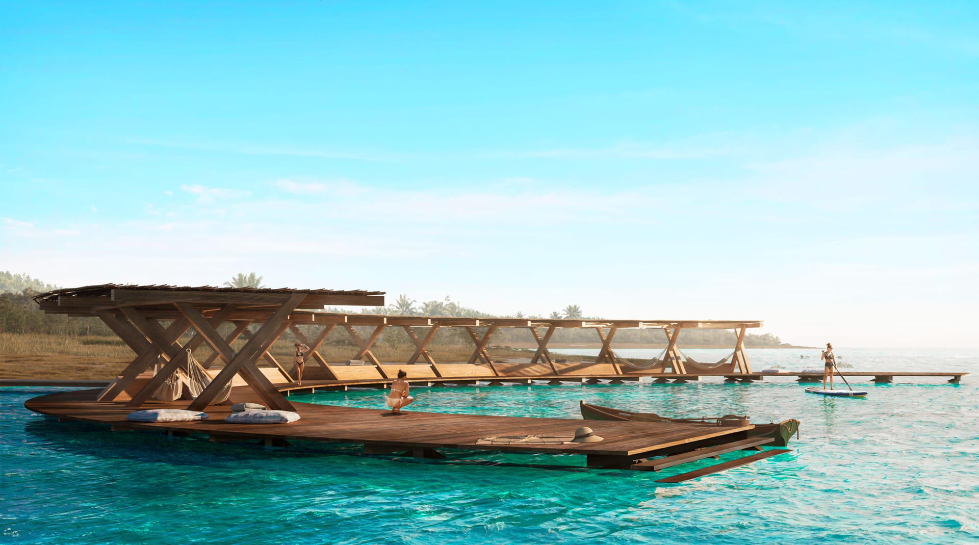bacalar real estate aldea kalan dock