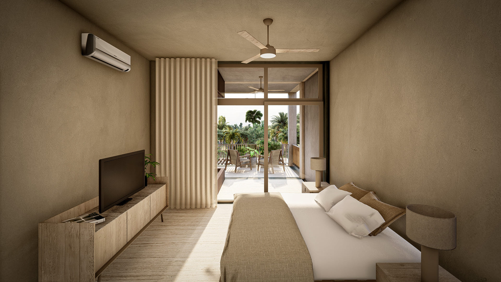 bacalar codos for sale ceiba bedroom with terrace
