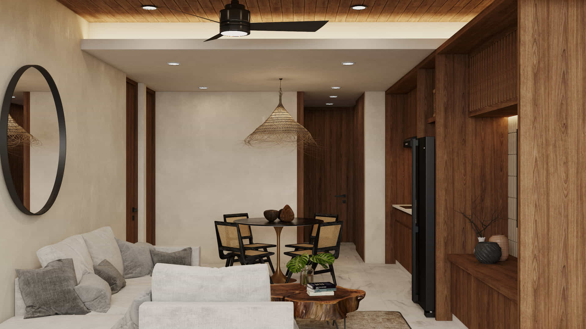 real estate puerto morelos piedra de mar dining room three bedroom condo