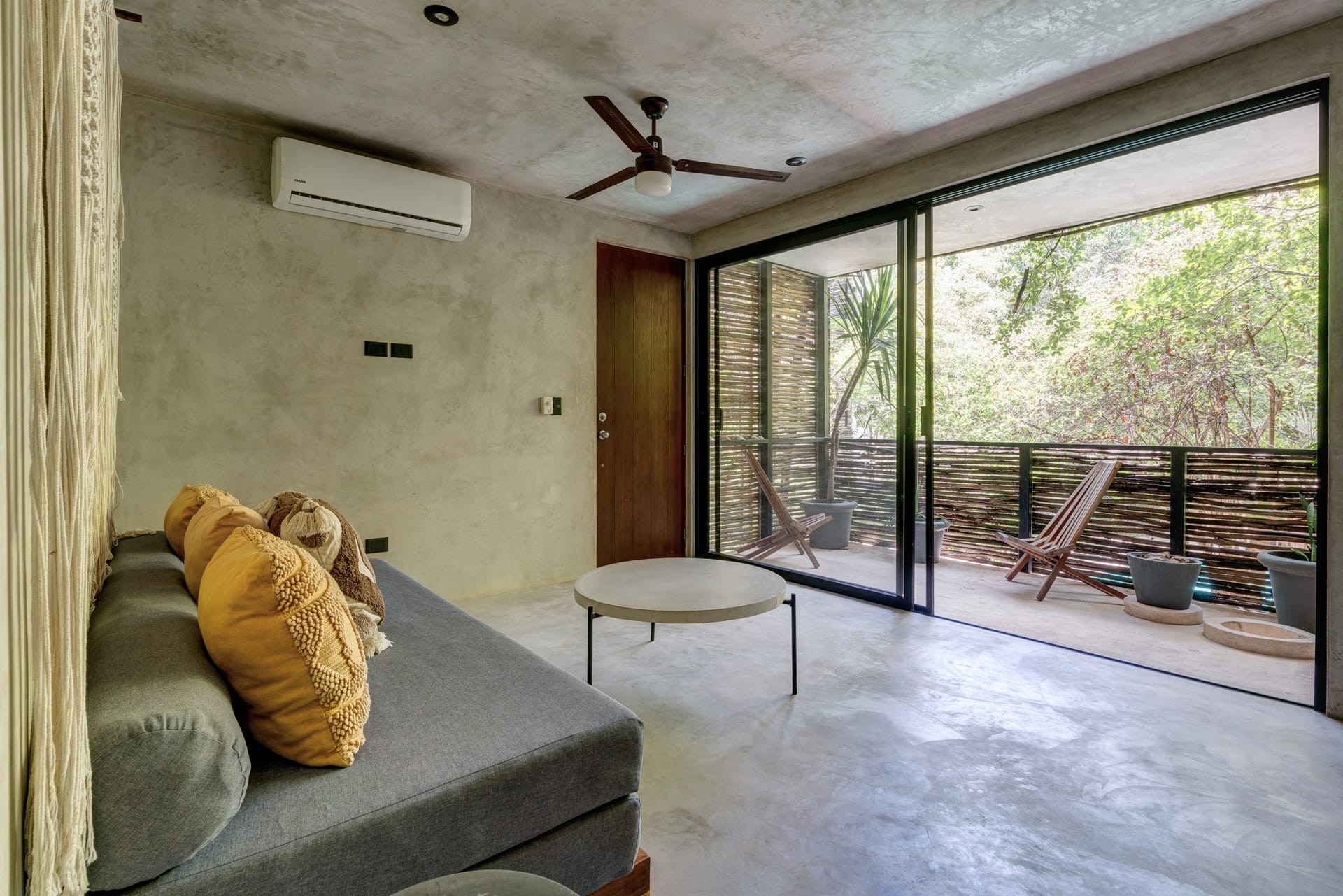 two bedroom condo at la veleta sukha 209 terrace and living room