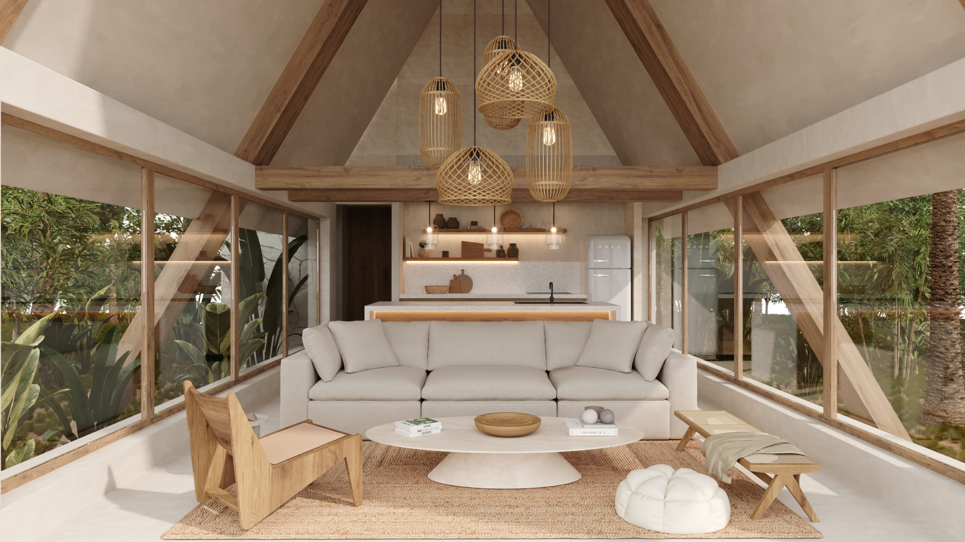 villas for sale in bacalar ichkabal living room