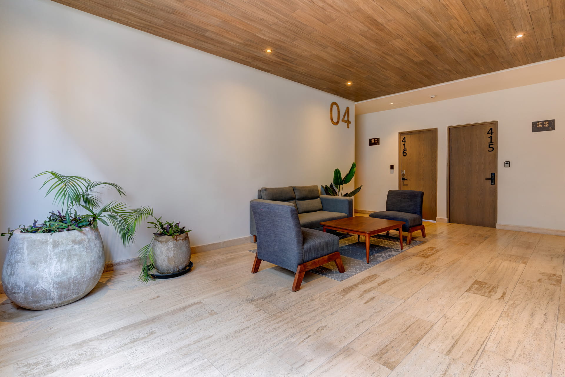 condo for sale in playa del carmen musa del carmen lobby