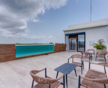 condo for sale in playa del carmen musa del carmen sky pool