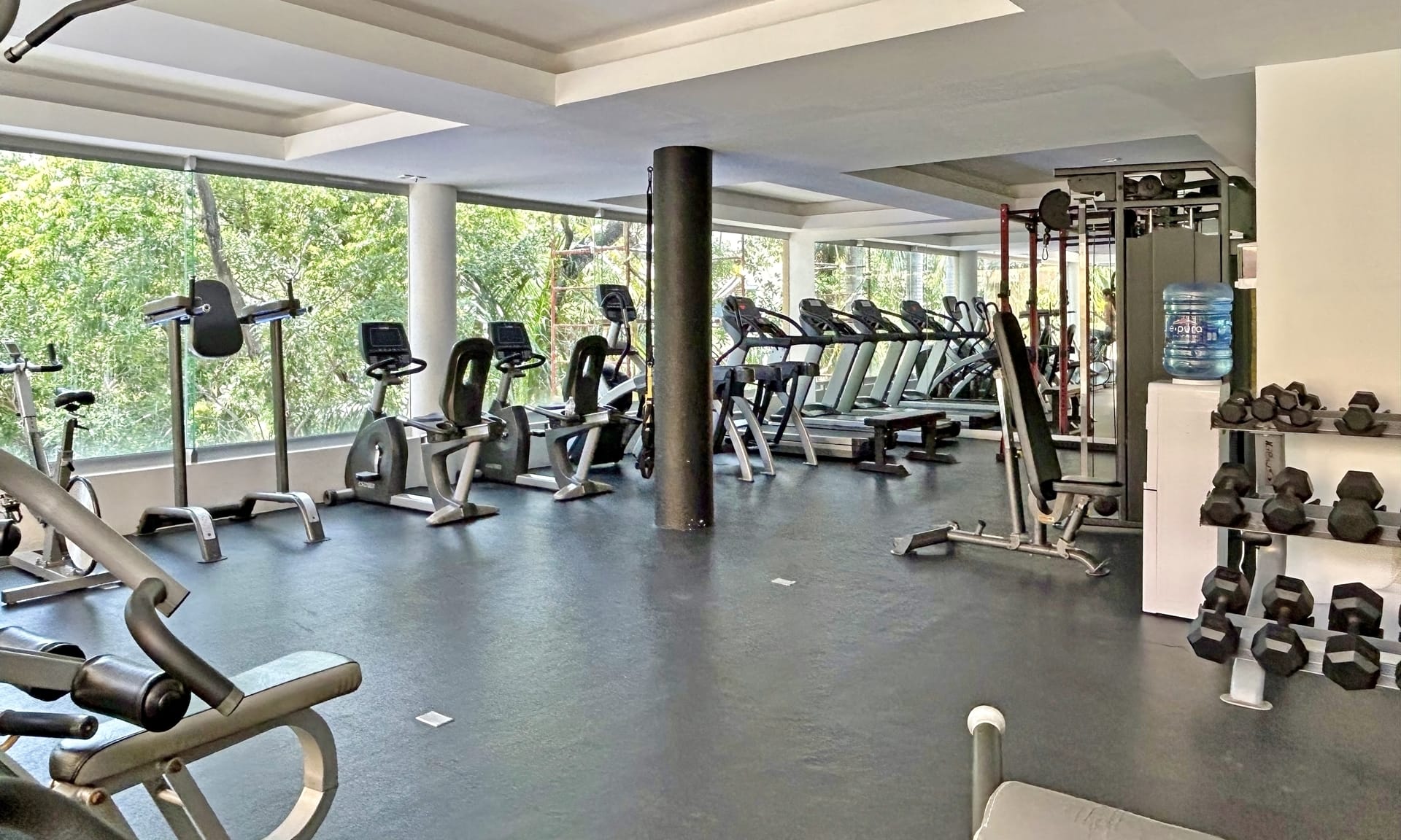 condo for sale in playacar vaiven del viento gimnasio