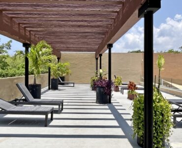 condo for sale in playacar vaiven del viento terraza pergolada en roof