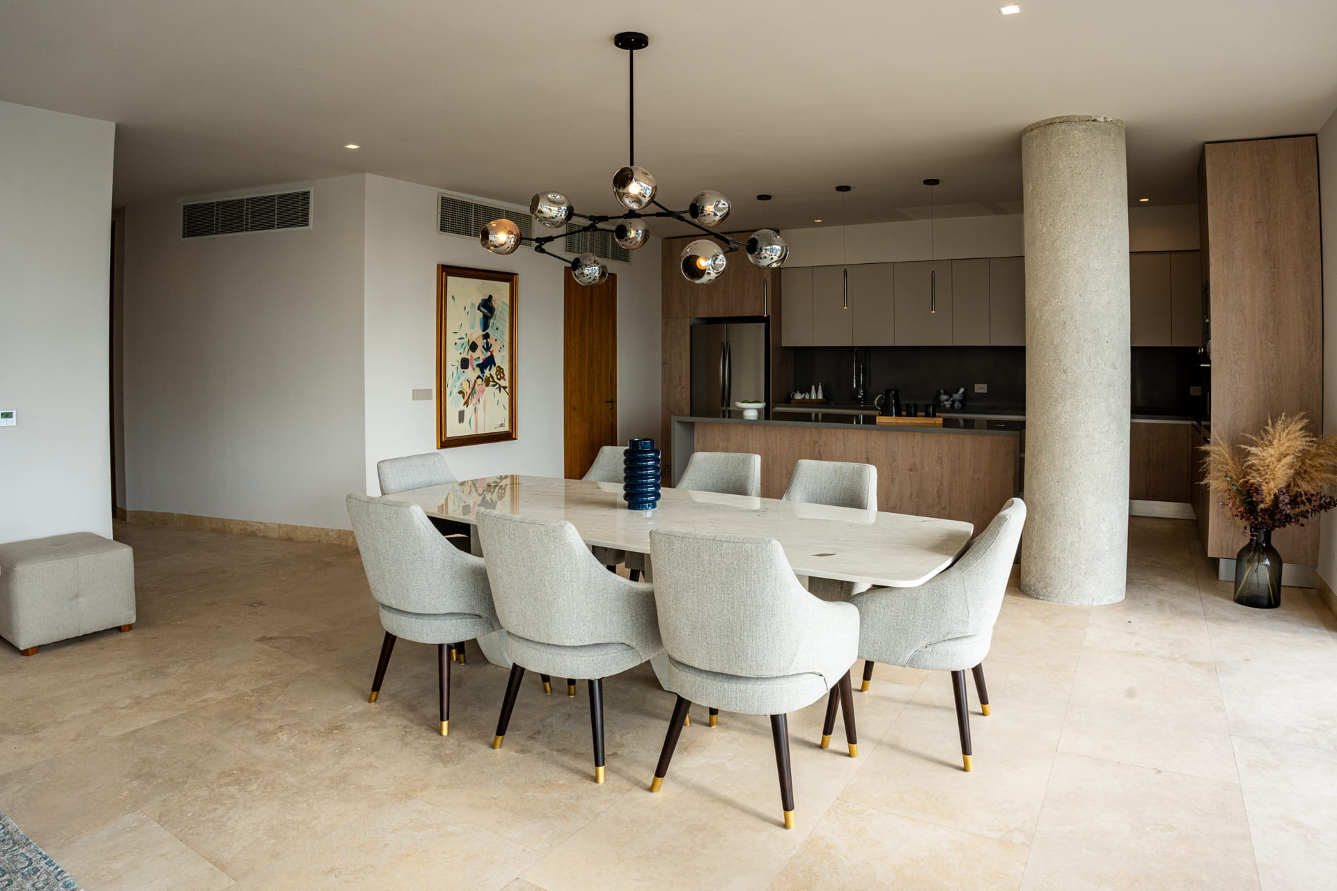 real estate puerto cantun alba dining room