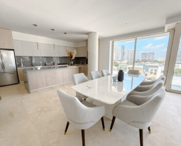 real estate puerto cantun alba dining with ocean view