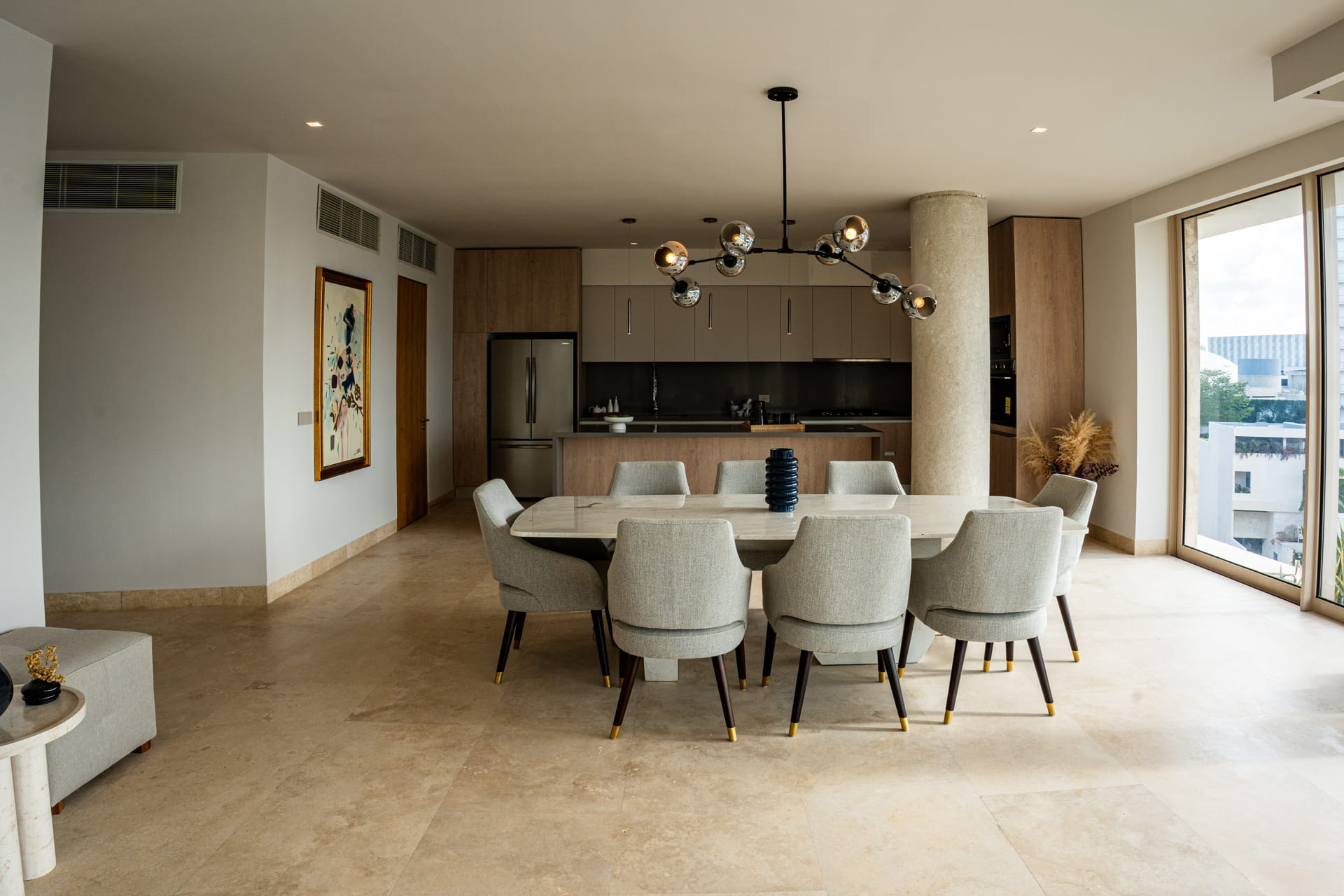 real estate puerto cantun alba kitchen and dining