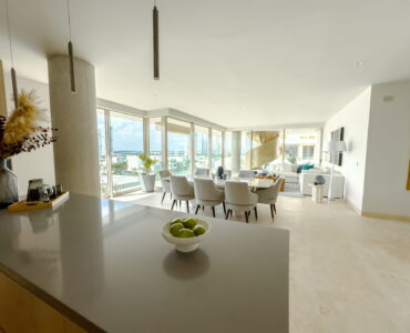 real estate puerto cantun alba living and social area
