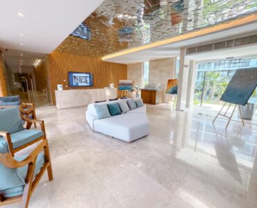 real estate puerto cantun alba lobby