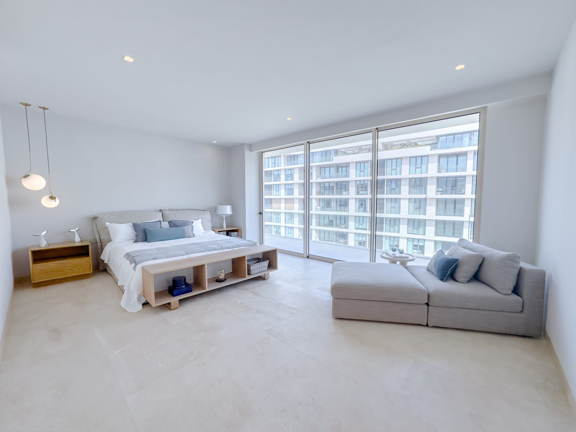 real estate puerto cantun alba master bedroom with terrace