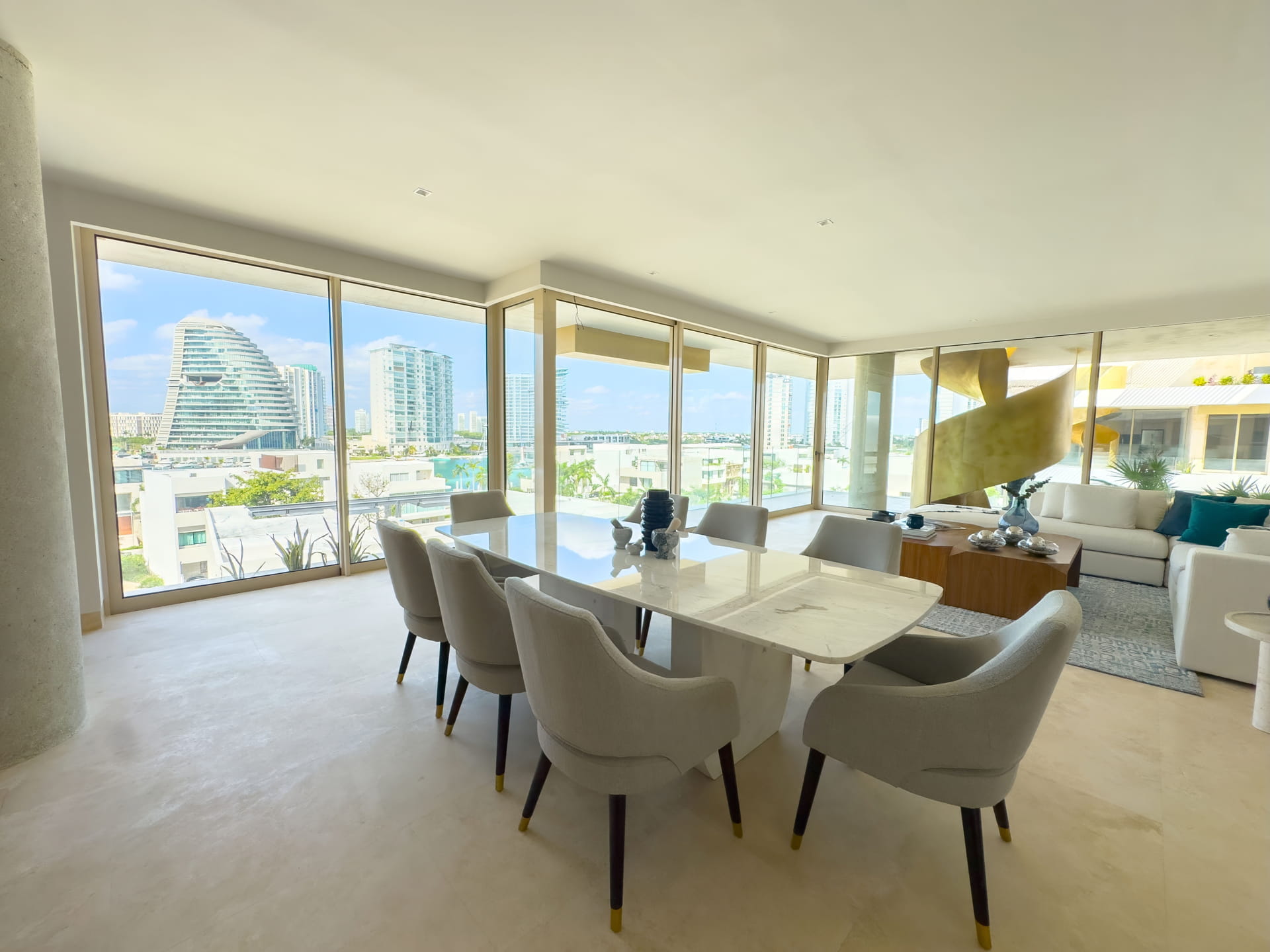 real estate puerto cantun alba puerto cancun ocean view