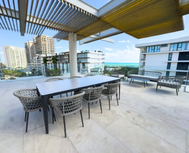 real estate puerto cantun alba rooftop ocean view