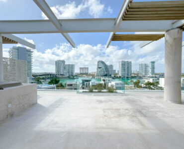 real estate puerto cantun alba rooftop ocean view with jacuzzi