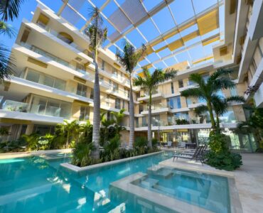 real estate puerto cantun alba swimming pool