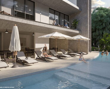 sek tulum country club condos for sale alberca y area lounge