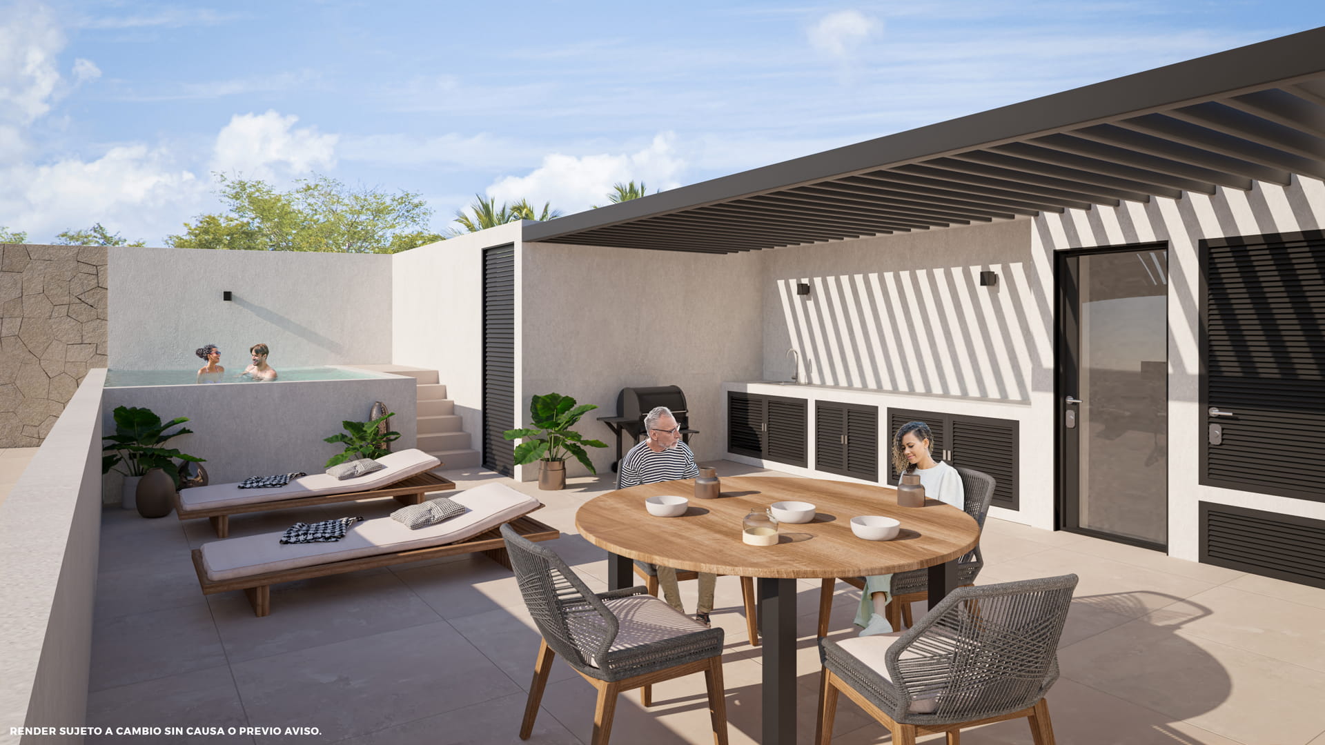 sek tulum country club condos for sale sek rooftop