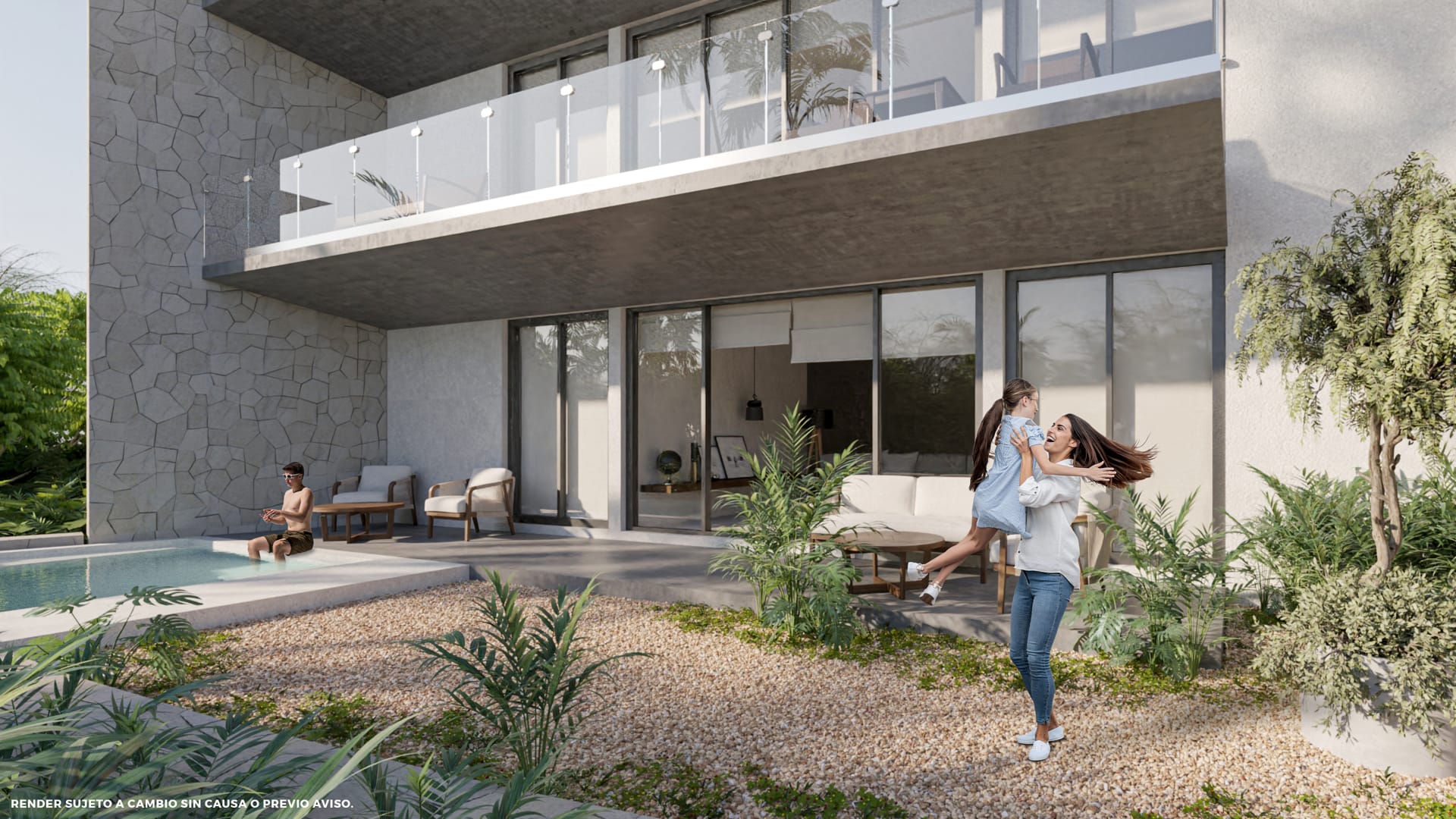 sek tulum country club condos for sale sek terraza de jardín a nivel con alberca
